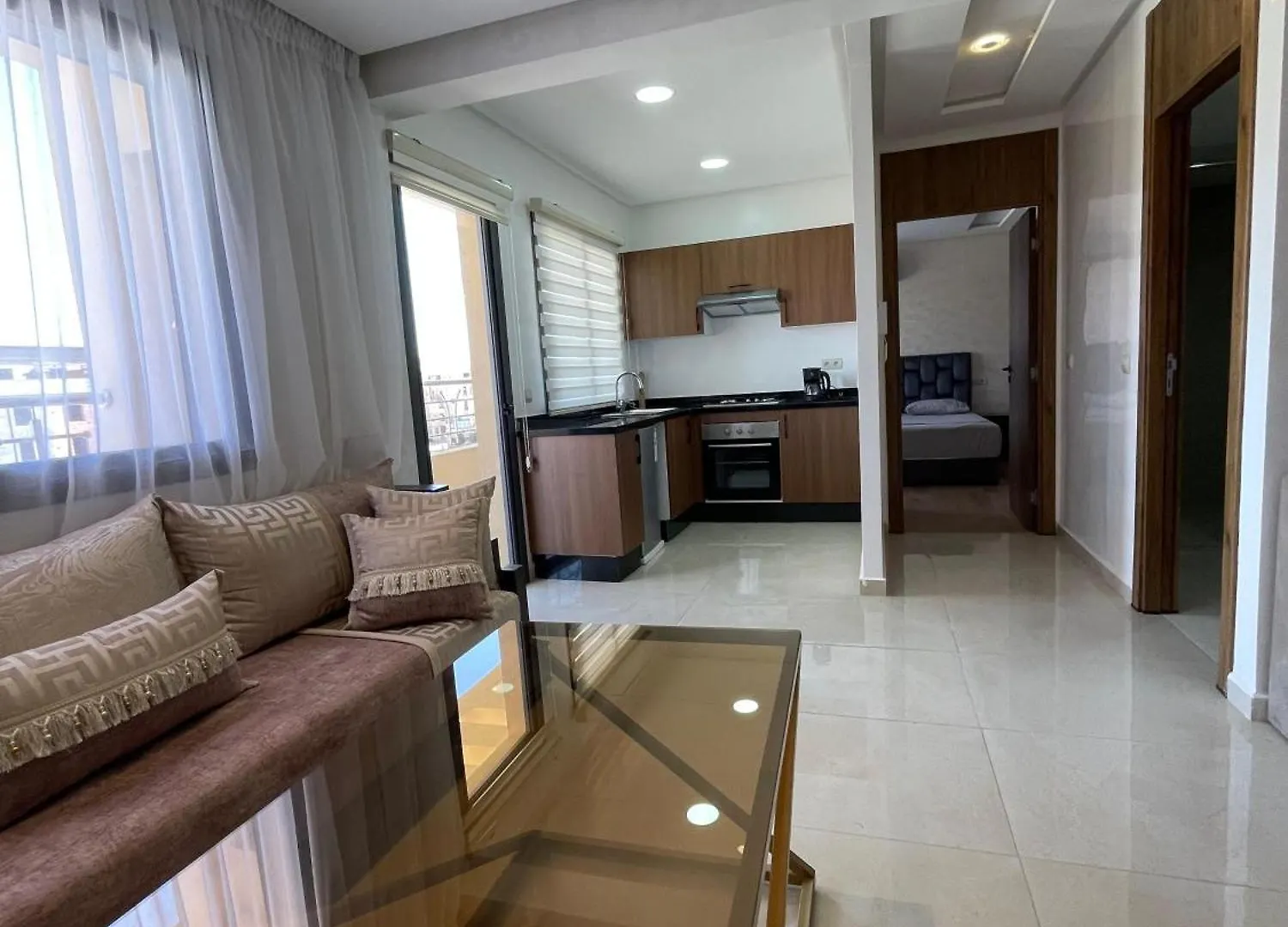 Appartement Confortable Avec Piscine Interieur Marrakesh Morocco